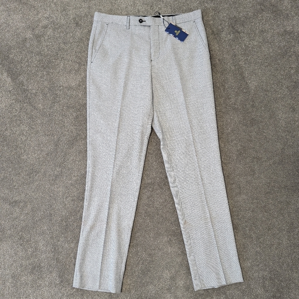 House of Cavani Men's Suit Trousers Size 34 NEW NWT